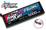 PEAK LIPO 7.4V 2S 5000mah 45C W/ DEANS