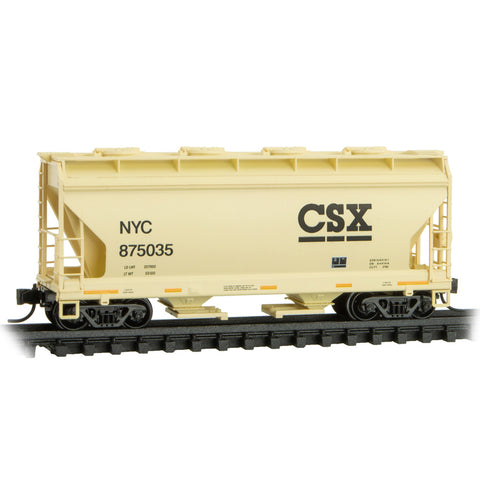 N 2-BAY COVERED HOPPER CSX 1