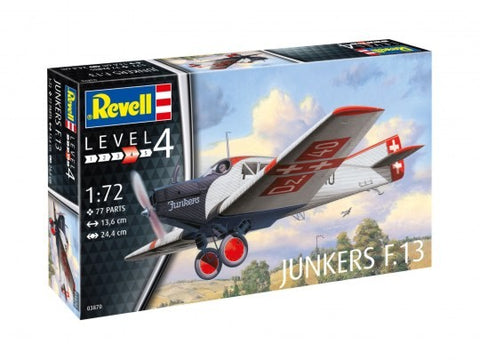 REVELL 1/72 Junkers F13 Aircraft