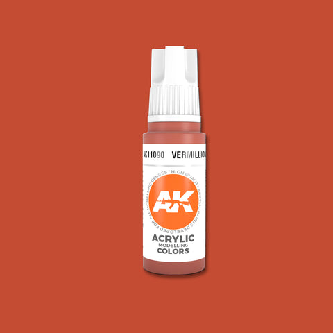 Vermillion 3G Acrylic Paint 17ml Bottle