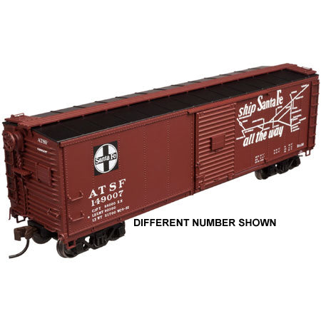 HO STEEL BOX CAR ATSF #149149