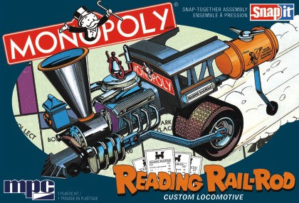 MPC 1/25 Monopoly Reading Custom Locomotive Rail-Rod (Snap)