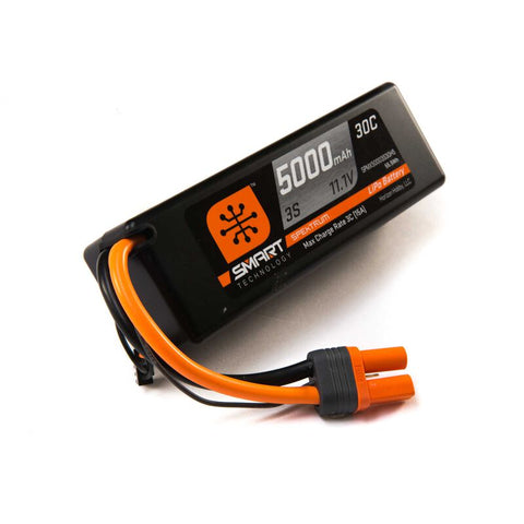 SPEKTRUM SMART LIPO 11.1V 3S 5000mah 30C W/ IC5