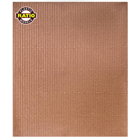 N WOOD PLANKING SHEET STYRENE