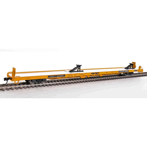 HO 89' TOFC FLATCAR TTX #150989