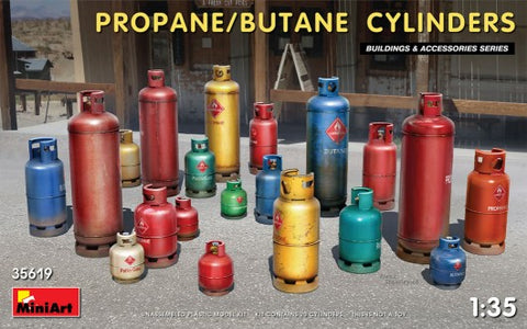 MINIART 1/35 Propane/Butane Cylinders (20)
