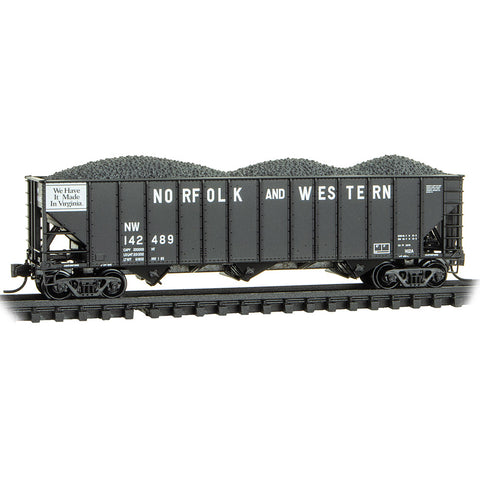 N 100-TON 3-BAY HOPPER N&W