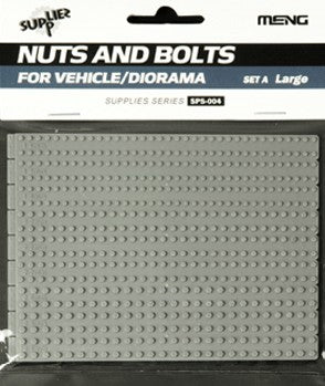 MENG Large Nuts & Hex Bolts Set A Plastic
