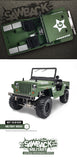 GMADE 1/10 MILITARY SAWBACK 4 LS 4WD BRUSHED RTR