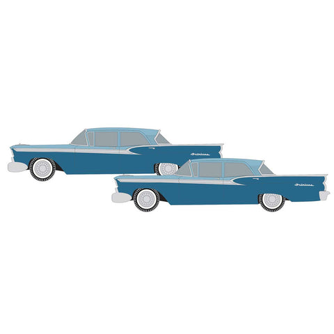 N 1959 FORD FAIRLANE BLUE/BLUE SURF