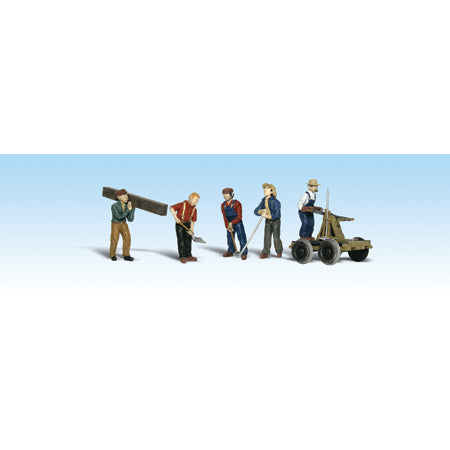 WOODLAND SCENICS HO Figures: Rail Workers