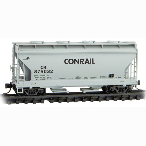 N 2 BAY COVERED HOPPER CR #875032