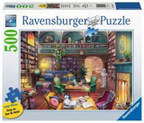 RAVENSBURGER 500-PIECE PUZZLE Dream Library Large Format