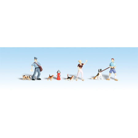 WOODLAND SCENICS HO Figures: People & Pets