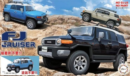 FUJIMI  1/24  FJ Toyota FJ Cruiser 2-Door SUV (Molded Blue) (Snap)