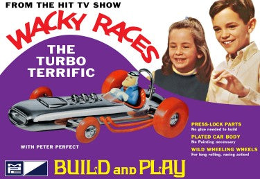 MPC 1/32 Wacky Races: Turbo Terrific w/Peter Perfect figure (Snap)