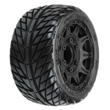 PROLINE Street Fighter LP Fr/Rr 2.8" MT Tires Mounted 12mm Blk Raid (2)