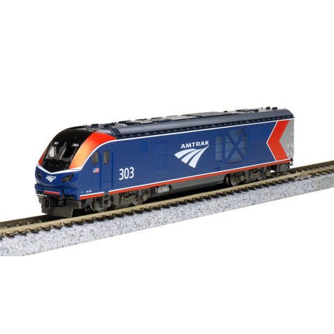 KATO N  Siemens ALC-42 Charger Locomotive Amtrak Phase VI 303 DCC and Sound