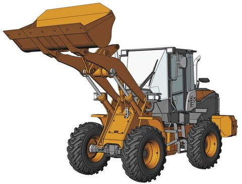 Hasegawa 1/35 Hitachi ZW100-6 Wheel Loader Construction Machinery