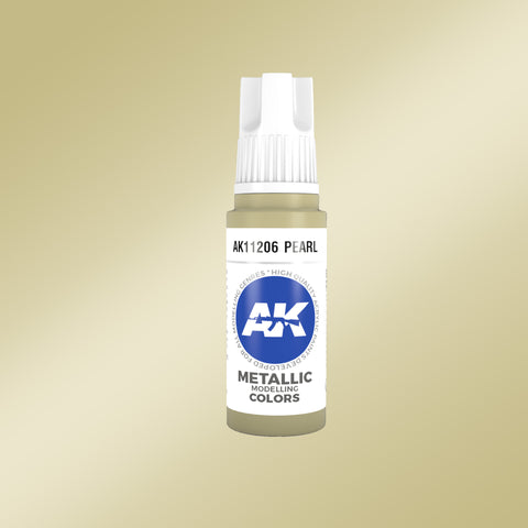 AKI Pearl Metallic 3G Acrylic Paint 17ml Bottle