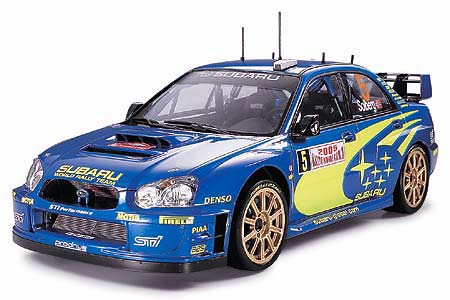 TAMIYA 1/24 Subaru Impreza WRC Monte Carlo 2005 Race Car