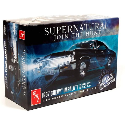 AMT 1/25 Supernatural Join The Hunt 1967 Impala Sport Sedan 4-Door Car from TV Show