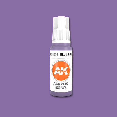AKI Blue Violet 3G Acrylic Paint 17ml Bottle
