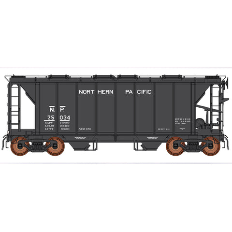 HO 1958 CU. FT. 2-BAY HOPPER NP