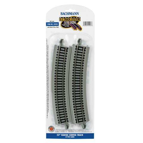 BACHMANN HO E-Z Track 22" Radius Curved Track