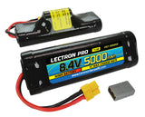 LECTRONPRO NIMH 8.4V 7-CELL 5000mah HUMP W/ XT60 & TRX