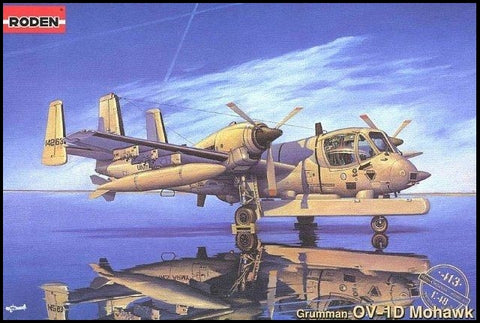 Roden 1/48 OV1D Mohawk Recon Multi-Purpose US Aircraft