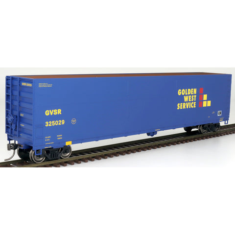 HO WOODCHIP GONDOLA GOLDEN WEST