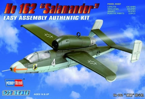 HOBBYBOSS  1/72 HE-162 SALAMANDER