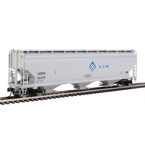 HO 60' NSC 5150 3-BAY COVERED HOPPER ADMX  #52278