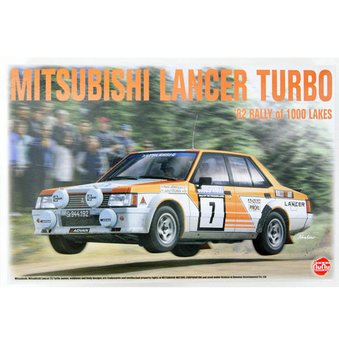 PLATZ 1/24 Mitsubishi Lancer Turbo 1982 Rally of 1000 Lakes Race Car