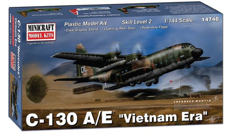 MINICRAFT 1/144 C130A/E Hercules USAF Aircraft Vietnam Era