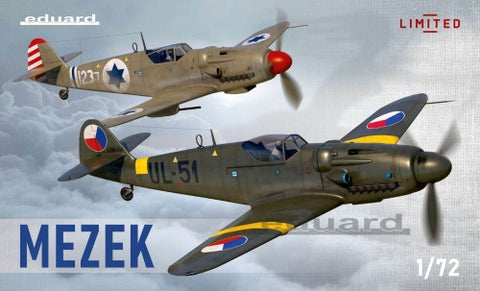 EDUARD 1/72 Avia S199 Mezek Czech Fighter Dual Combo (Ltd Edition Plastic Kit)