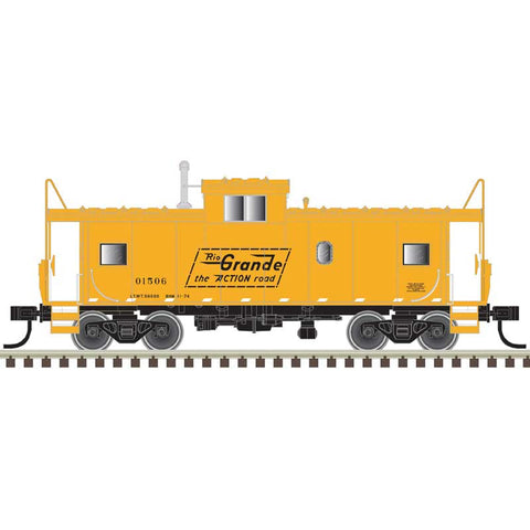 HO EXTENDED VISION CABOOSE D&RGW #1506