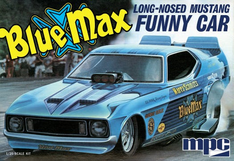 MPC 1/25 Blue Max Long-Nosed Mustang Funny Car