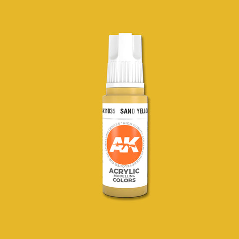 Sand Yellow 3G Acrylic Paint 17ml Bottle