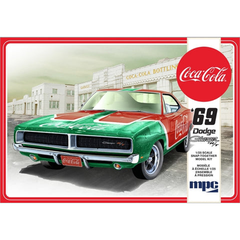 MPC 1/25 Coca-Cola 1969 Dodge Charger RT (Snap)