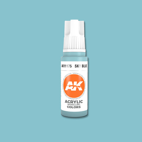 Sky Blue 3G Acrylic Paint 17ml Bottle