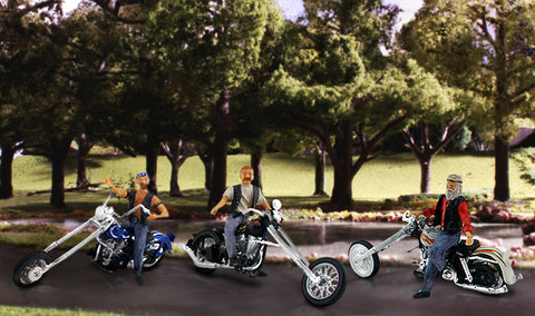 WOODLAND SCENICS N Vehicle: Bad Boy Bikers
