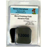 HOBBY STIX  2"x2" Micro Finishing Cloth Abrasive Pads (6 diff grits/Blister Cd)