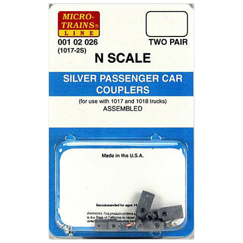 N PASSENGER COUPLER SILVER