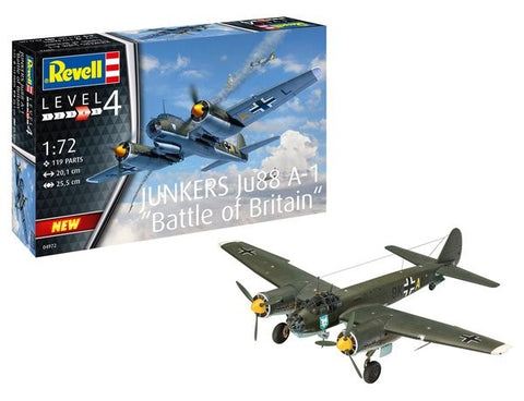 REVELL  1/72 Junkers Ju88A1 Bomber Battle of Britain