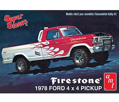AMT 1/25 1978 Ford 4x4 Firestone Super Stones Pickup Truck