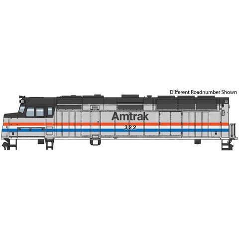 HO EMD F40PH DCCR AMTRAK II #268