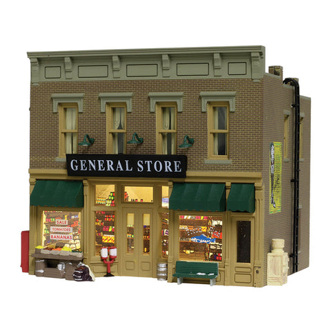 N GENERAL STORE LIGHTED