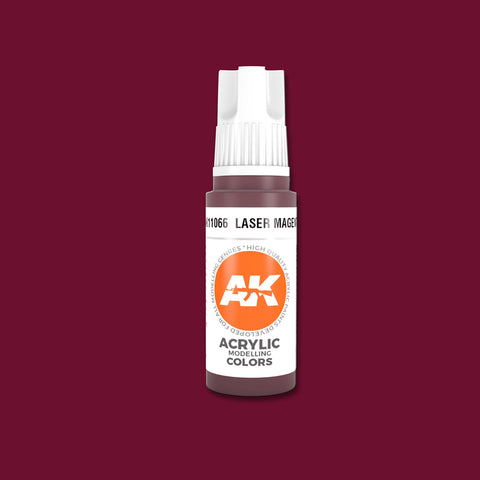 AKI Laser Magenta 3G Acrylic Paint 17ml Bottle
